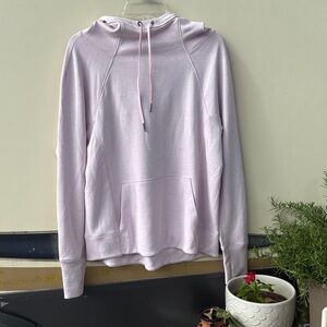 90 Degree By Reflex Light Pink Cowl Neck Sweater